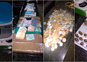 Policiais desarticulam rede de venda de drogas entre Teresina e Piripiri e prendem 3